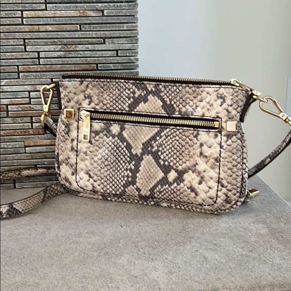 Nine West Python Crossbody/Wristlet Bag - image 2